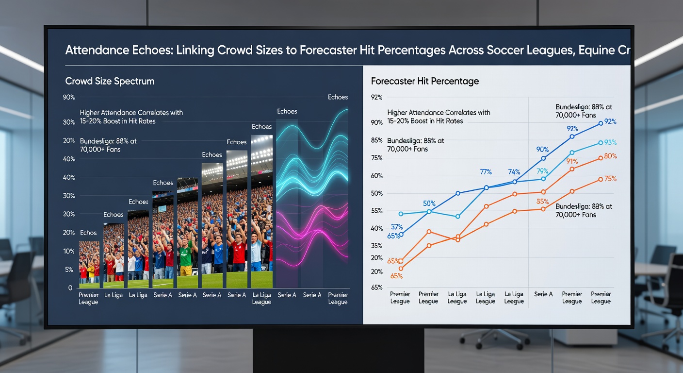 Equine racing crowds and forecaster performance data visualization
