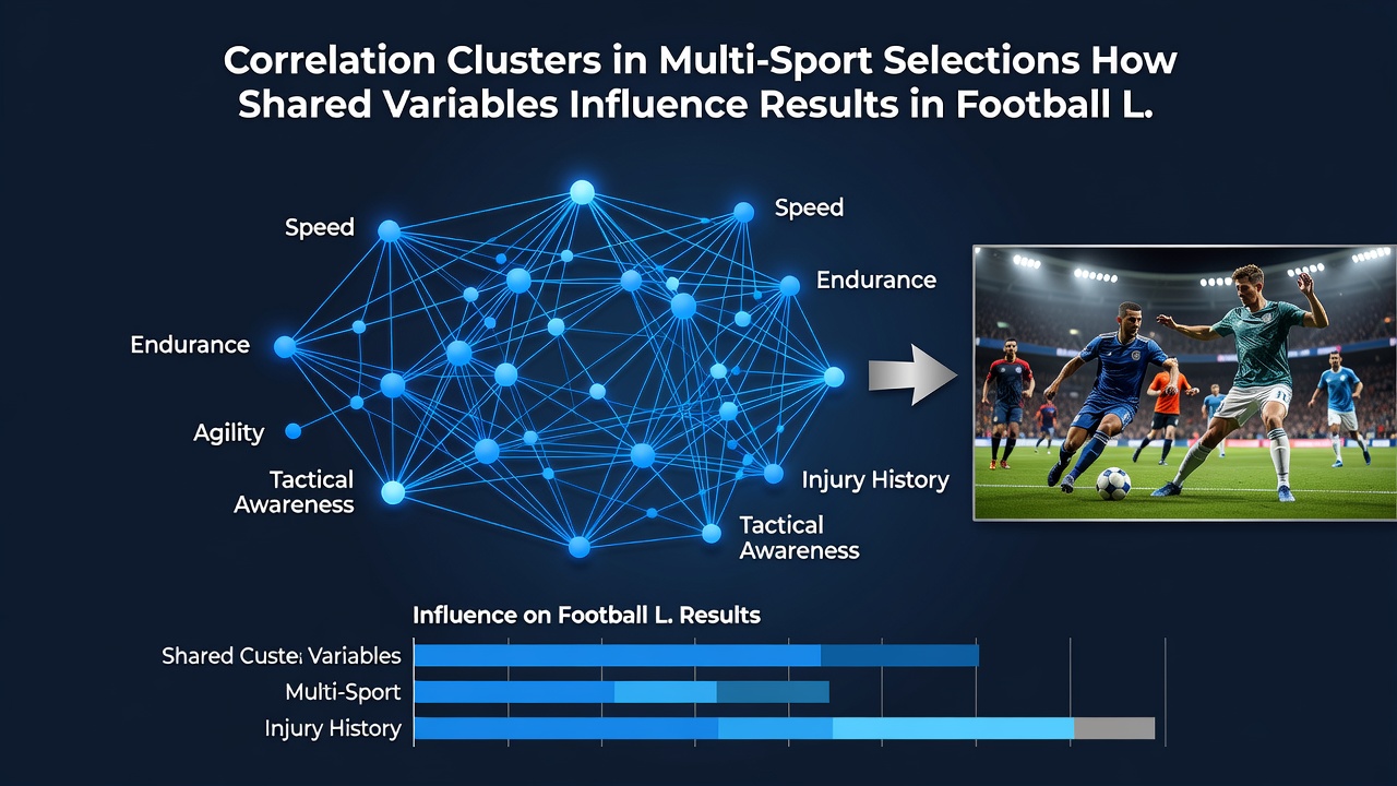 Visualization of variable correlations linking race-day conditions with football and tennis outcomes