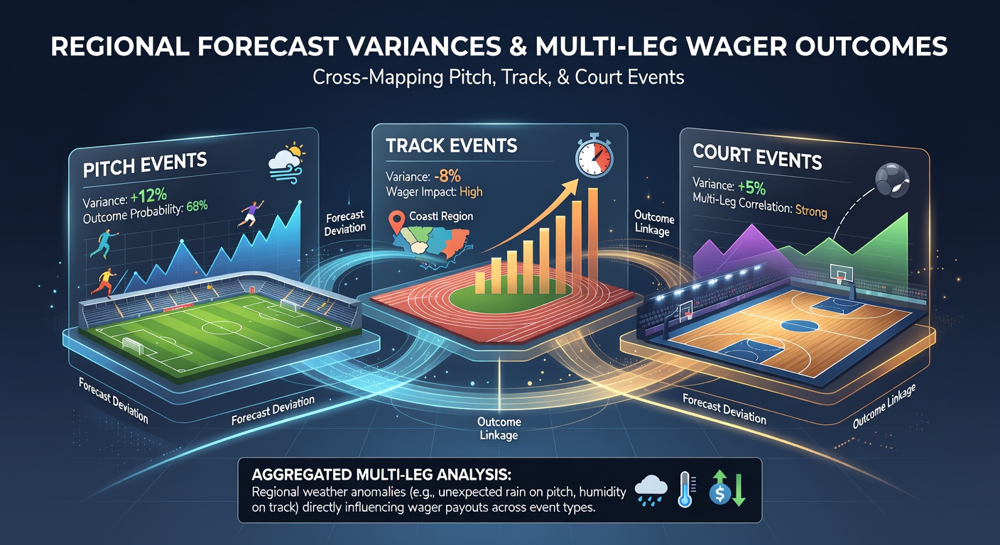 Regional betting forecast maps showing variance patterns across football, horse racing, and tennis events