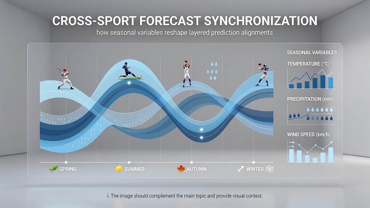 Chart illustrating alignment shifts across synchronized sports forecasts