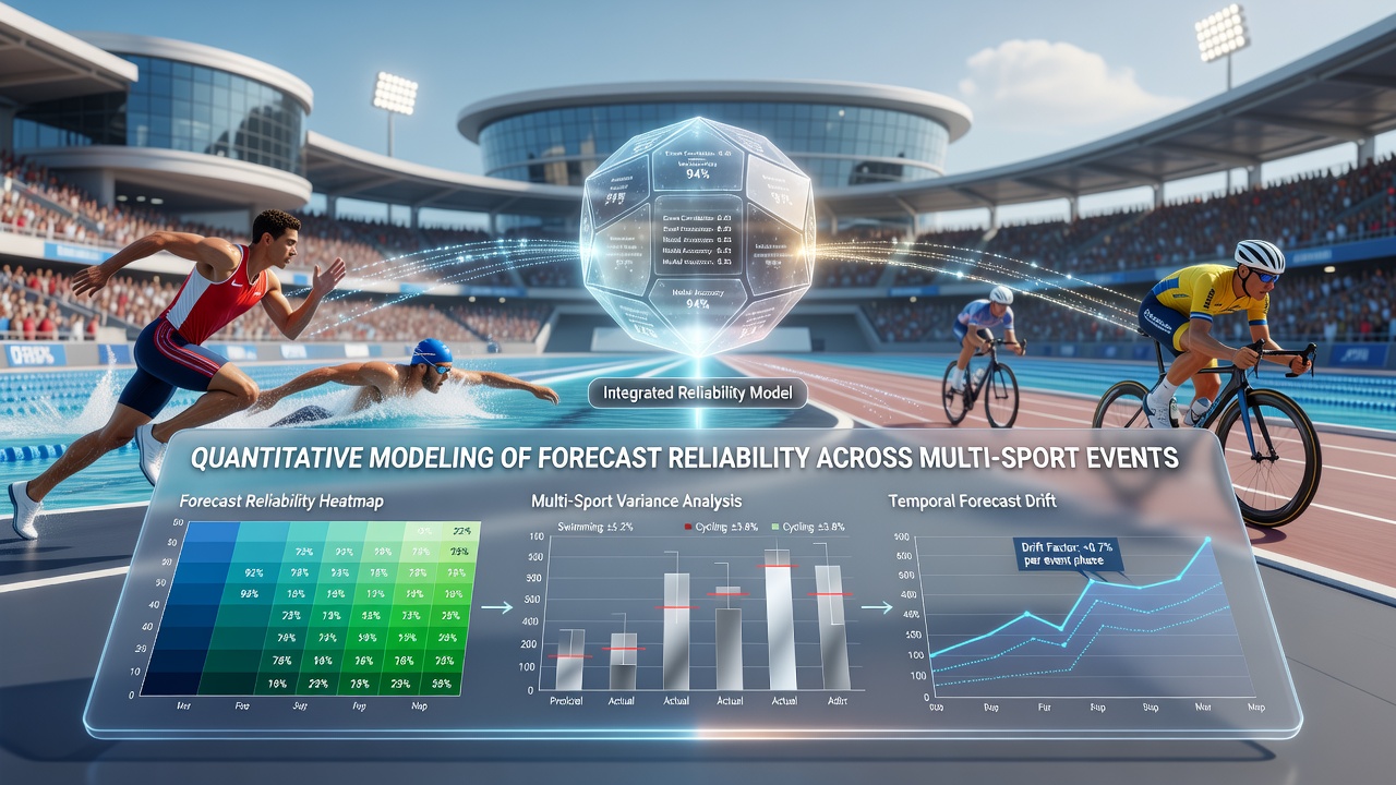 Comparative reliability scores across football, tennis, basketball and horse racing forecast models