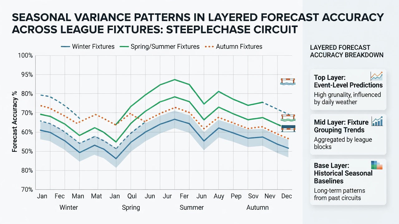 Infographic illustrating accuracy variance across tennis surfaces and basketball seasons with overlaid data trends